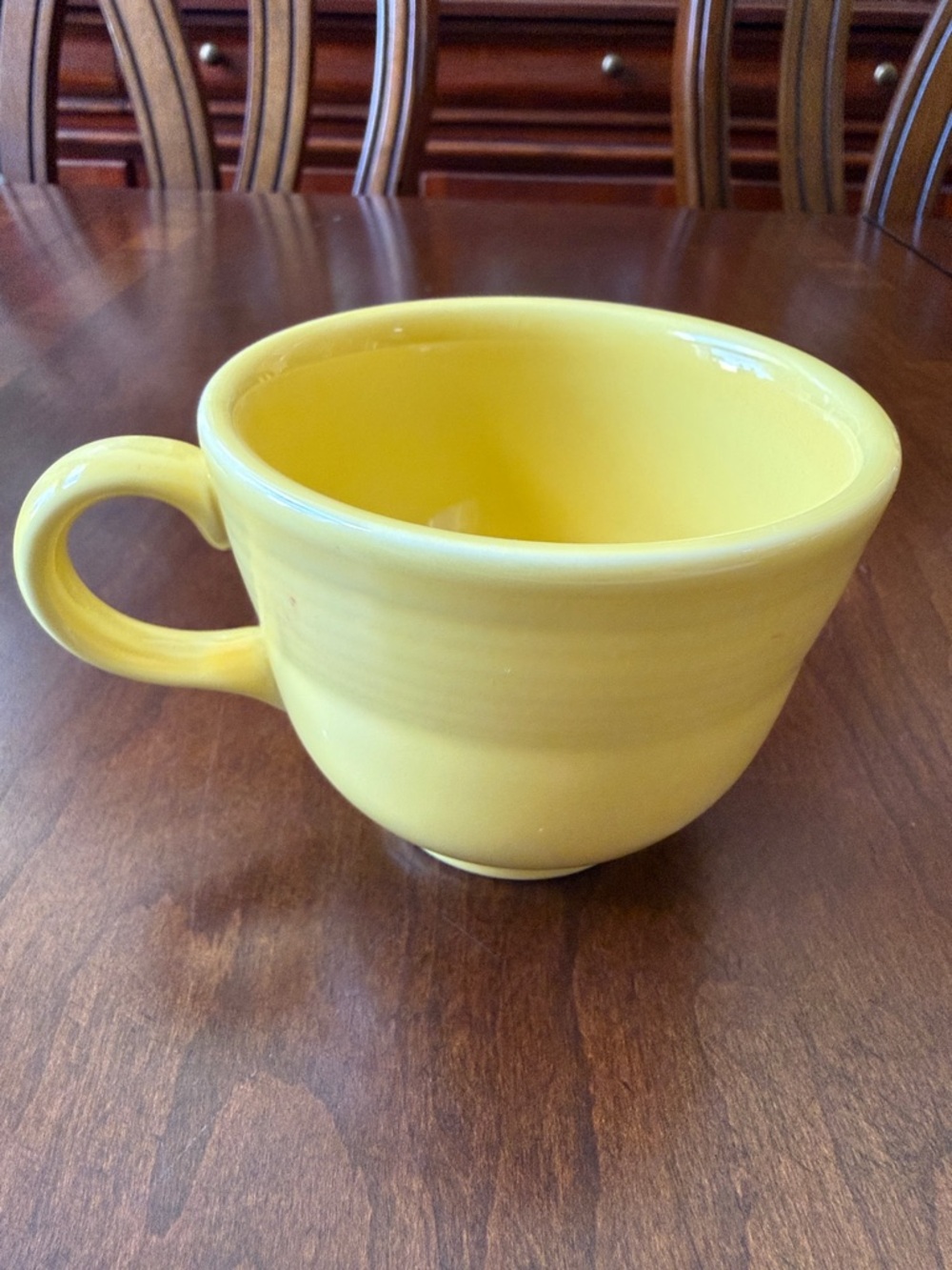 Fiesta ware Mug Tea Cup Yellow Sunflower Fiesta Ware Homer Laughlin